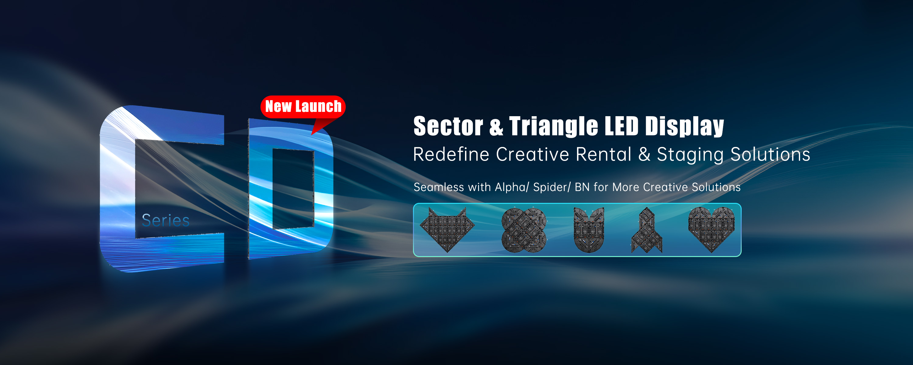 New Release | Fabulux CD Series Creative Rental LED Solution