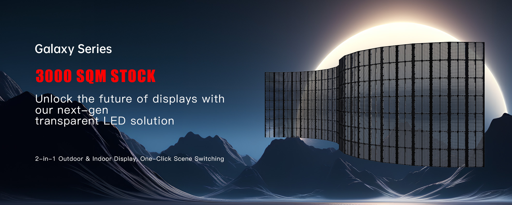 Transparent LED Solution