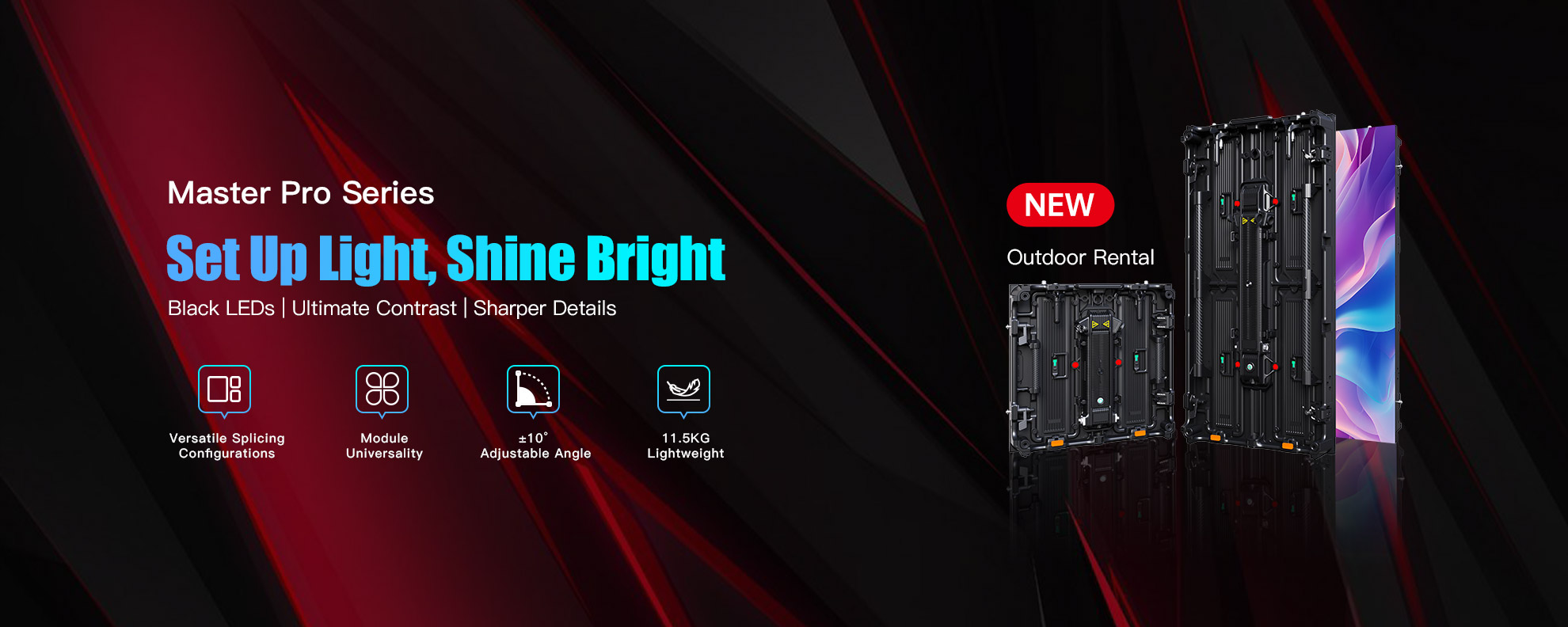 New Release | Fabulux Master Pro Outdoor Rental LED Solution