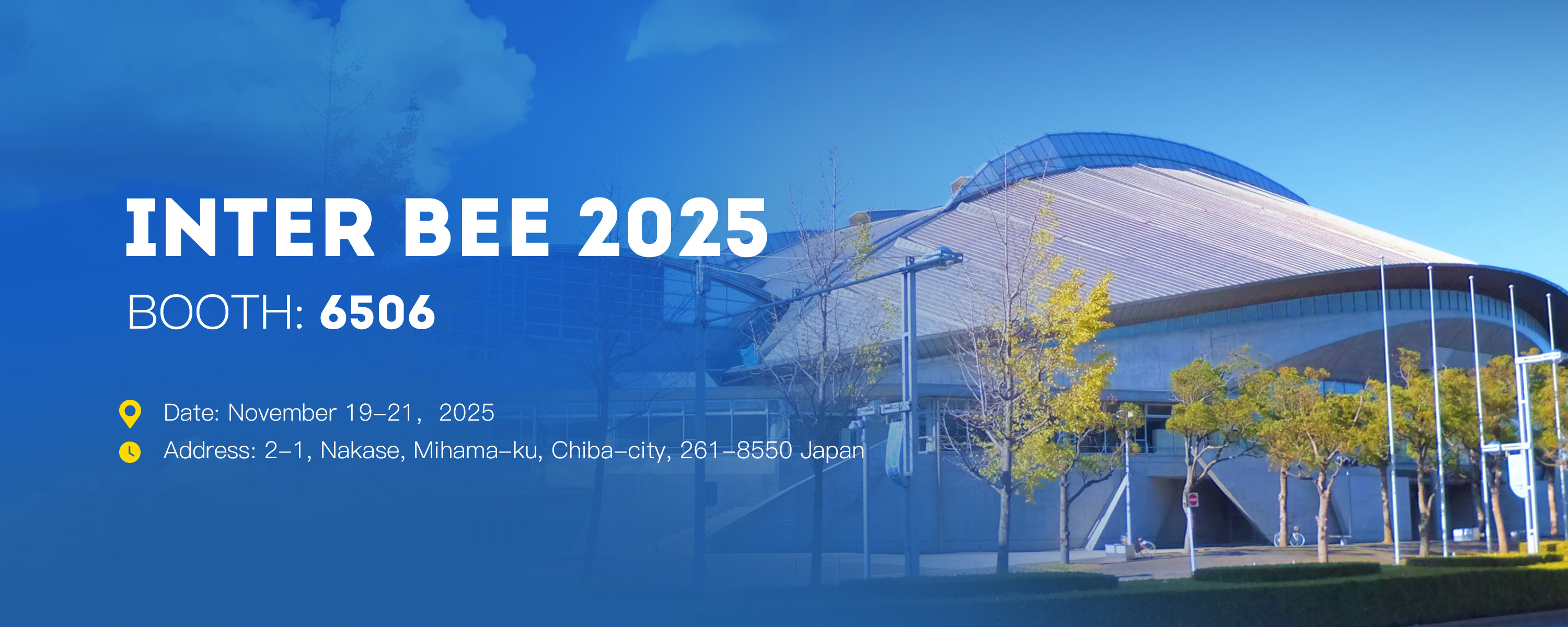 Join Fabulux at InterBEE 2025