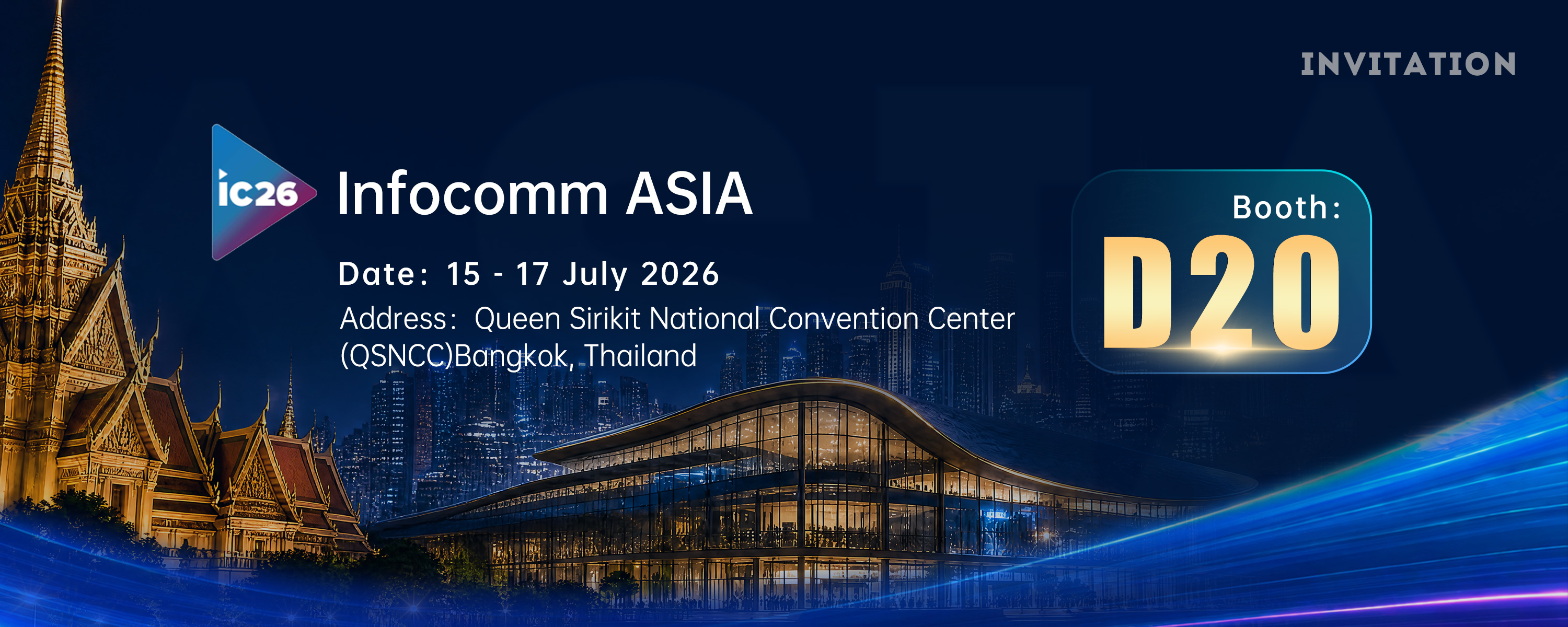 Infocomm Asia 2026 | Join Fabulux LED at Booth D20