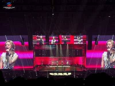 FABULUX's Rental LED screen shine at Aespa concert